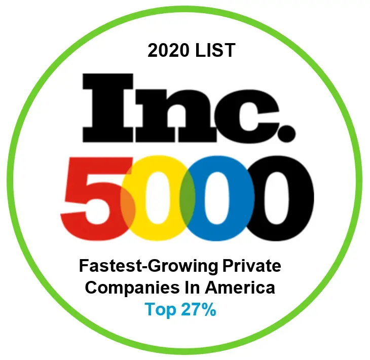 The 2020 Inc. 5000 list logo